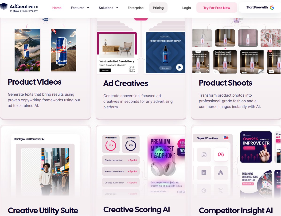 Advertentie campagnes optimaliseren met AI Ad Campaign Platform AdCreative.ai ✨ 2 AI Advertising Platform adcreative